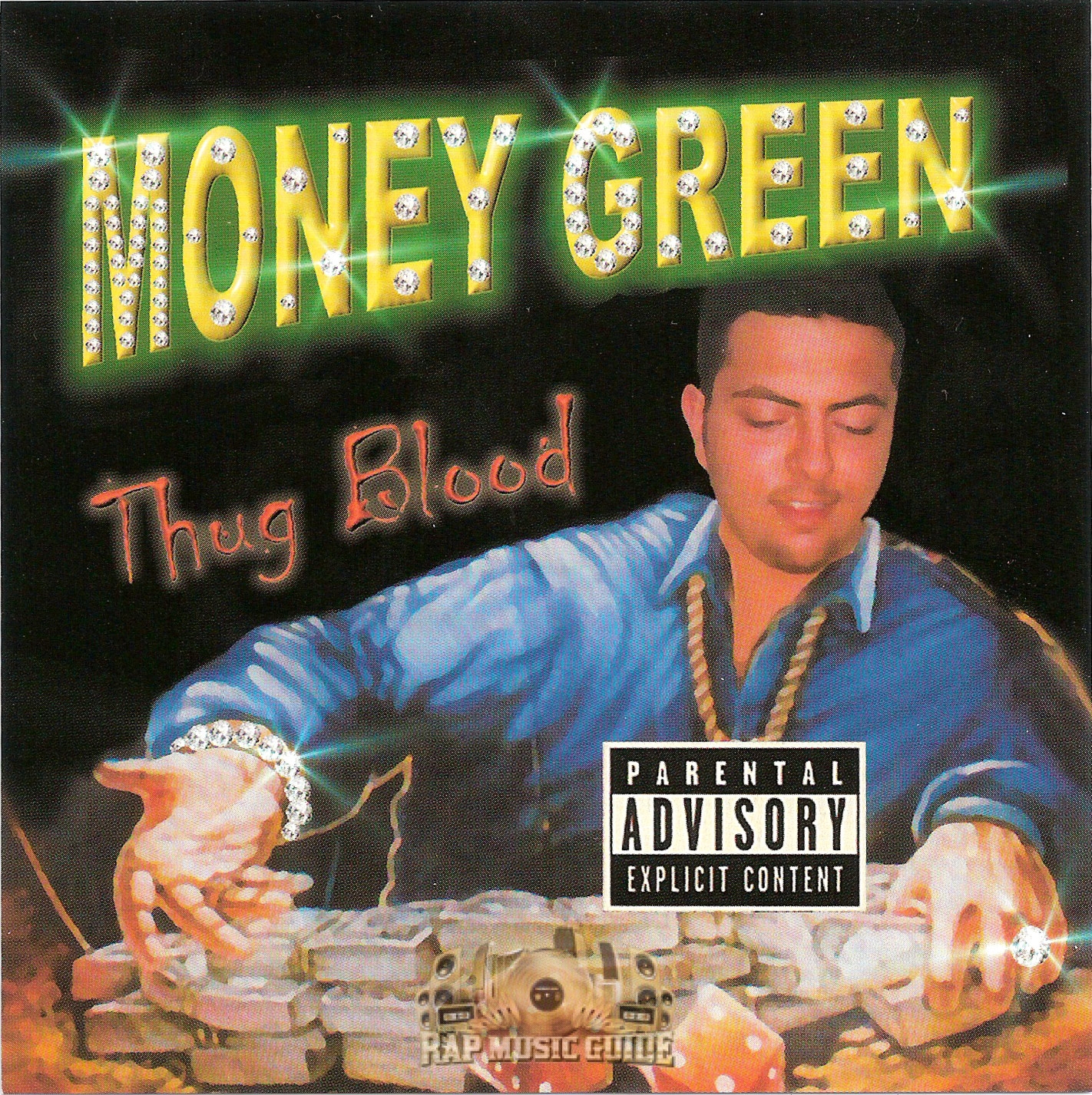 洋楽 G-RAP MONEY GREEN Thug Blood Money Green - Thug Blood: Single. CD | Rap Music Guide